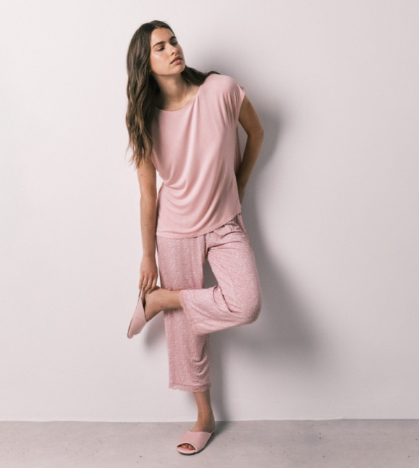 ويمينز سيكريت ويمينز سيكريت - وردي Pyjama Set