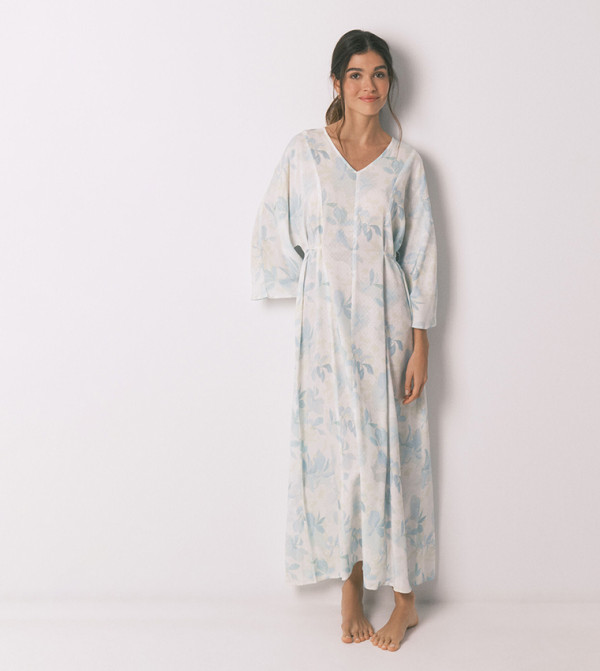 Women’secret  Night Dress & Gowns - Off White Night Dress & Gowns
