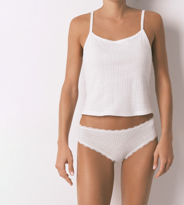 ويمينز سيكريت ويمينز سيكريت - أبيض بريفز