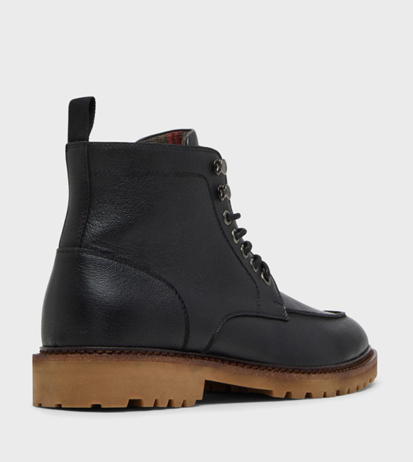 ستيف مادن  أبوات - أسود Lace up Boots