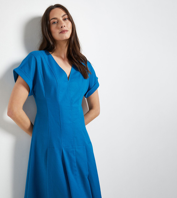Principles Principles - Blue Midi Dresses