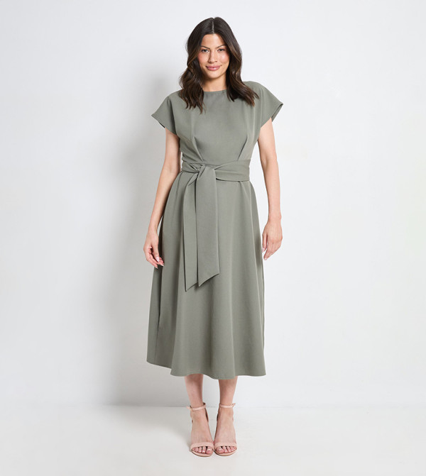 Principles Principles - Khaki Midi Dresses