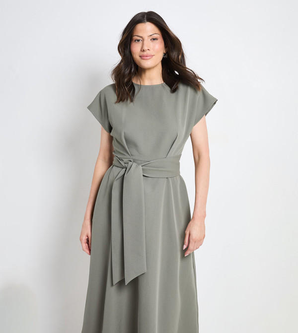 Principles Principles - Khaki Midi Dresses