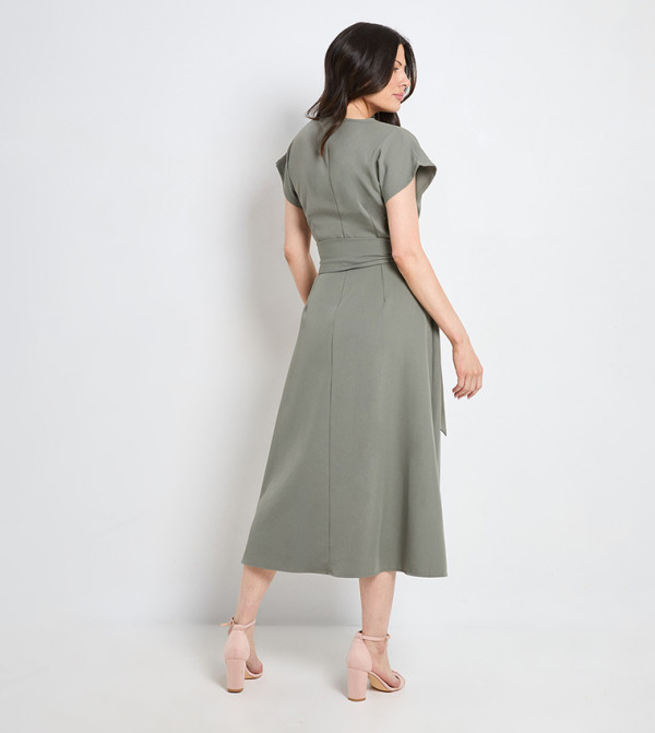 Principles Principles - Khaki Midi Dresses