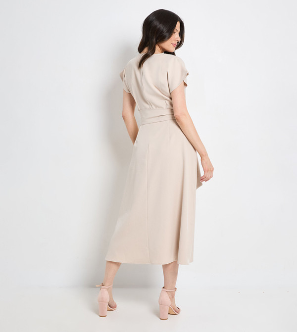 برينسيبالز  برينسيبالز - بيج Midi Dresses