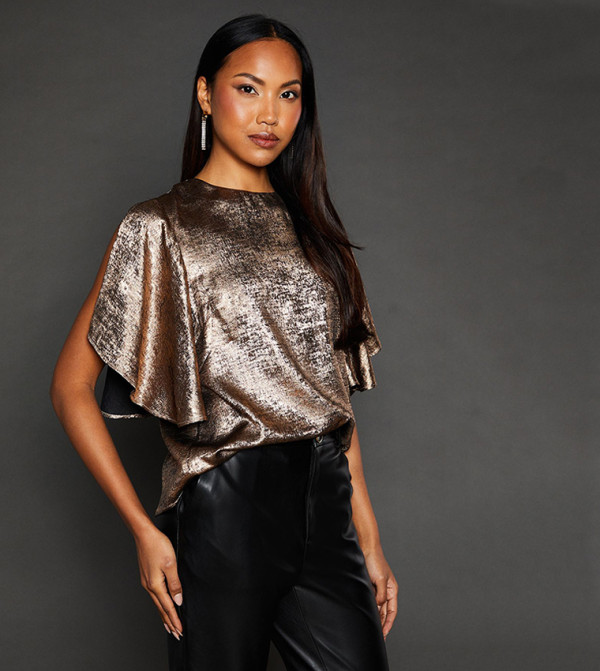 برينسيبالز  برينسيبالز - ذهبي Casual Tops