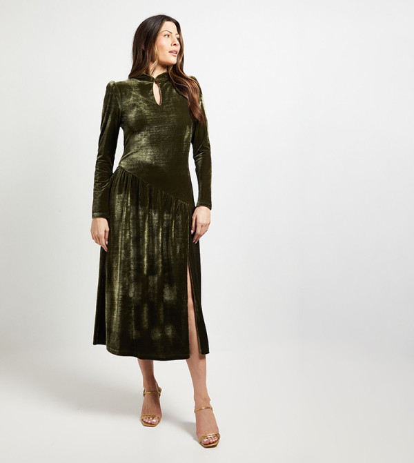 Principles  Clothing - Green Midi Dresses
