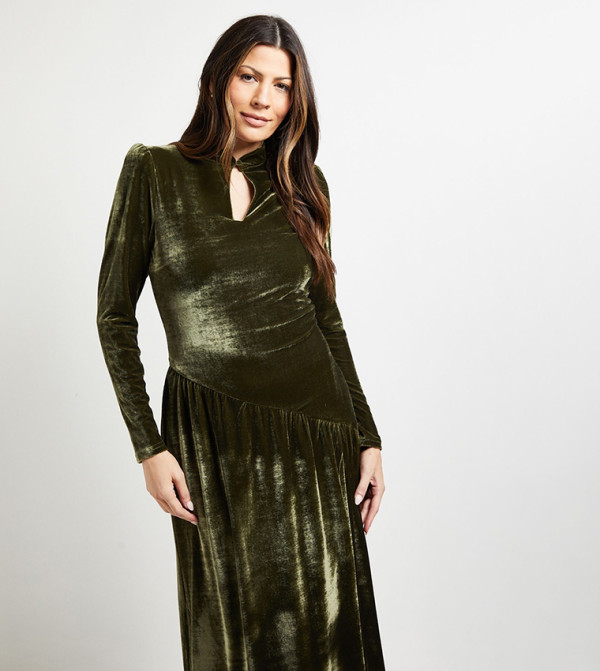 Principles  Clothing - Green Midi Dresses