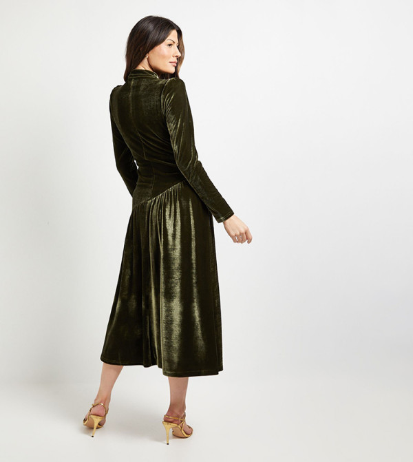 Principles  Clothing - Green Midi Dresses