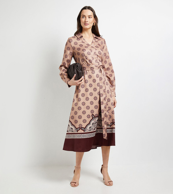 Principles  - Beige Shirt & T-Shirt Dresses