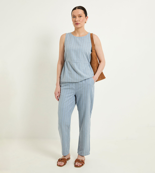 برينسيبالز  برينسيبالز - أزرق Sleeveless Tops