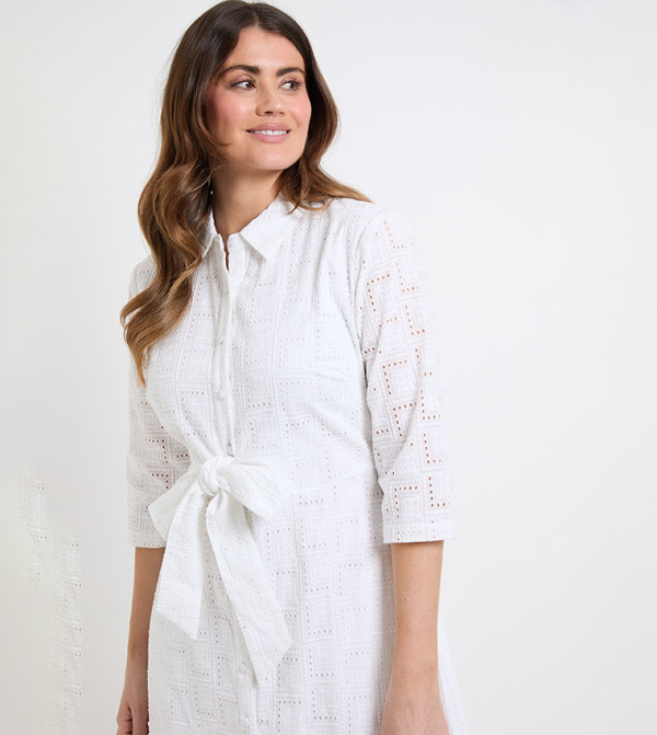 Principles Principles - Ivory Shirt & T-Shirt Dresses