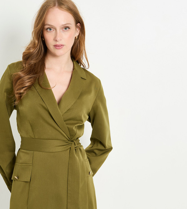 برينسيبالز  برينسيبالز - كاكي Midi Dresses