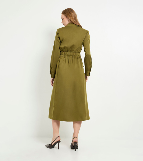 برينسيبالز  برينسيبالز - كاكي Midi Dresses