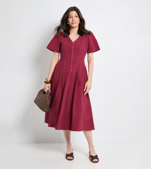 برينسيبالز  برينسيبالز - أحمر Midi Dresses