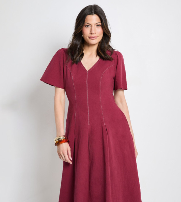 برينسيبالز  برينسيبالز - أحمر Midi Dresses