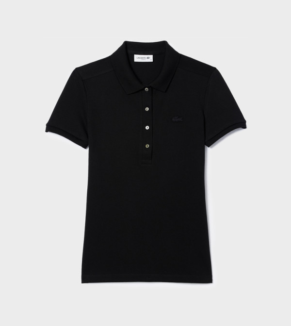 Lacoste  Clothing - BLACK Polo T-shirts