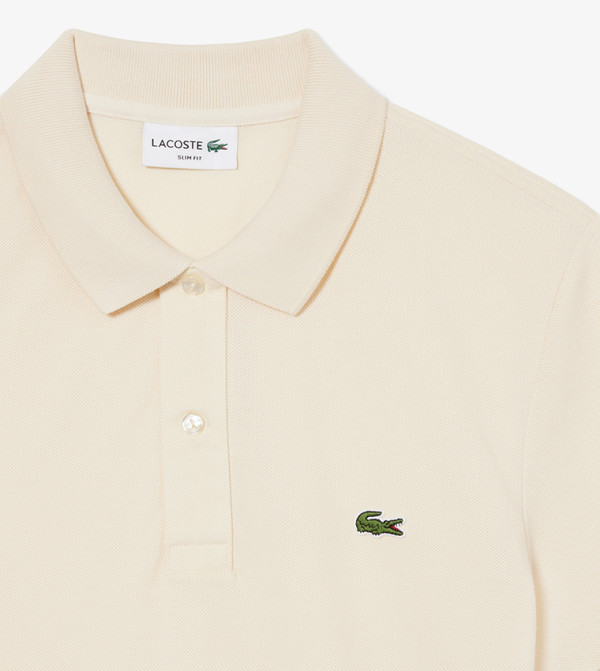 Lacoste - Cream Polo T-shirts
