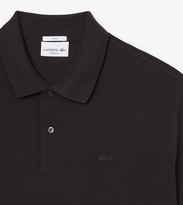 Lacoste Polo T-Shirts - Brown Polo T-shirts