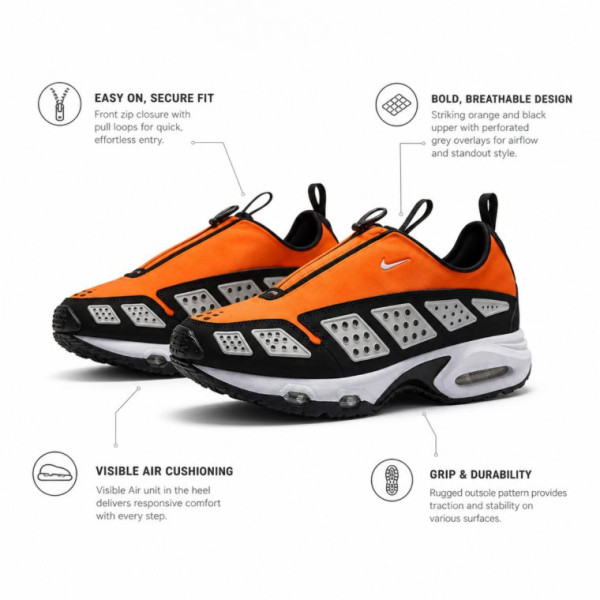 Nike Shoes - Orange Running Shoes
