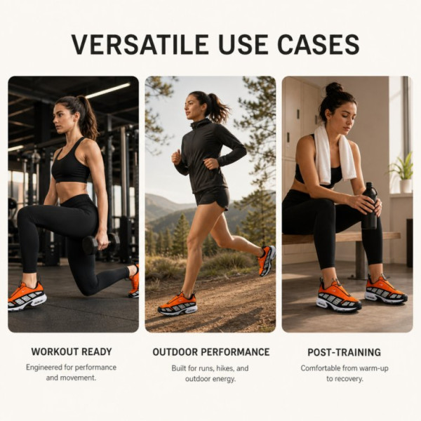 Nike Shoes - Orange Running Shoes