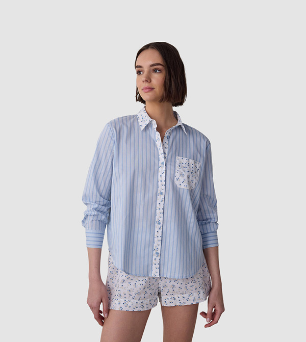 بنتي بنتي - أزرق Pyjama Set