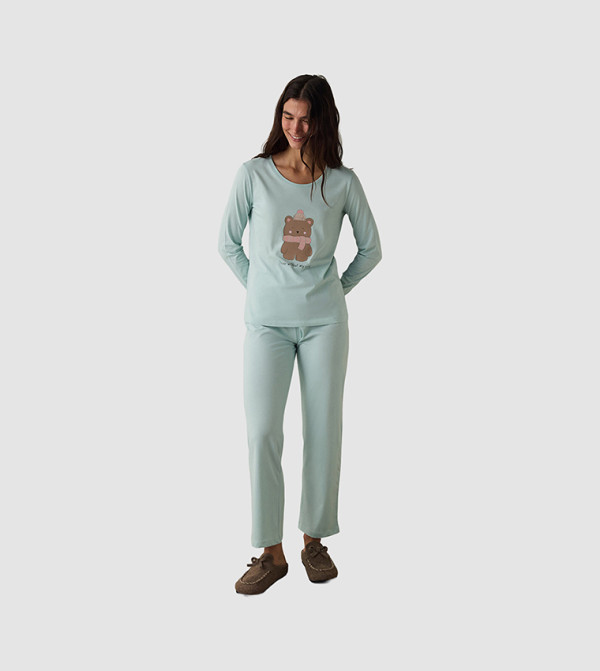Penti Penti - Green Pyjama Set
