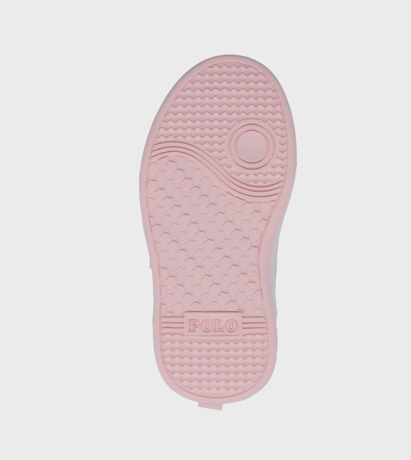 بولو رالف لورين  - وردي أحذية برقبة منخفضة 