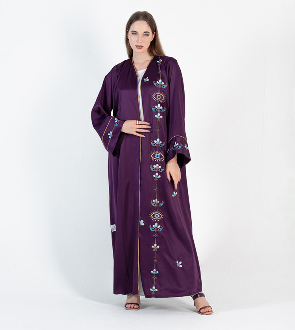 Rosette Abaya Rosette Abaya - Purple Abaya