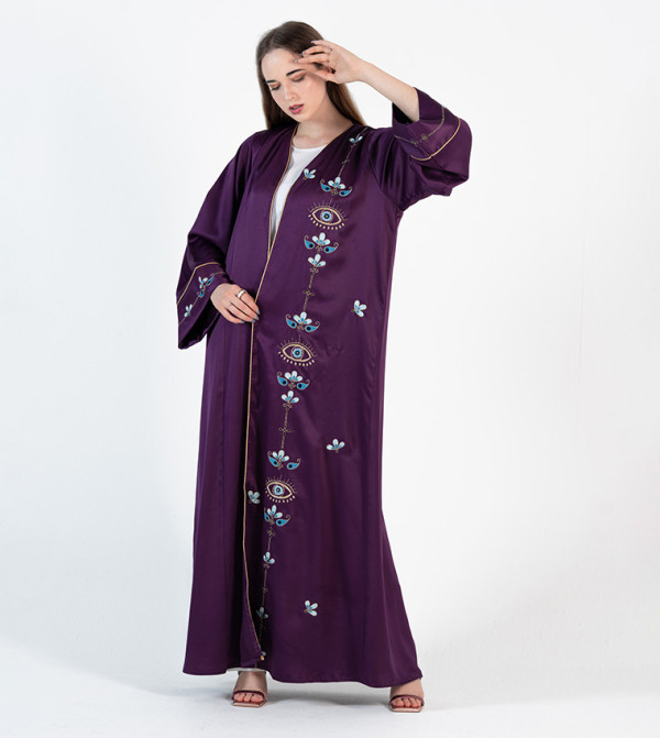 Rosette Abaya Rosette Abaya - Purple Abaya