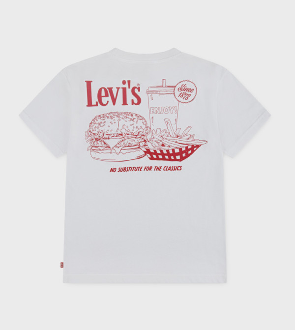 Levi's Topwear - White T-shirts