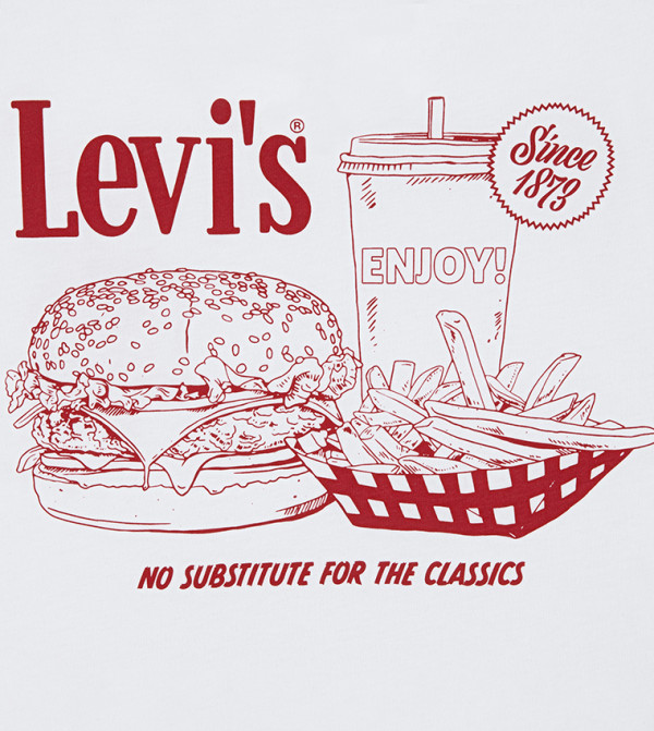 Levi's Topwear - White T-shirts
