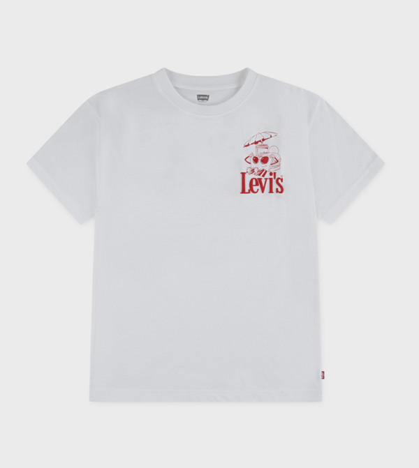 Levi's Topwear - White T-shirts