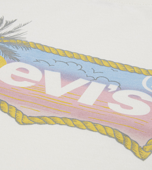 Levi's Clothing - White T-shirts