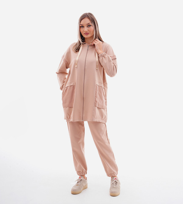 Marvella By Rasha  Co-Ord Set - Beige Co-Ord Set