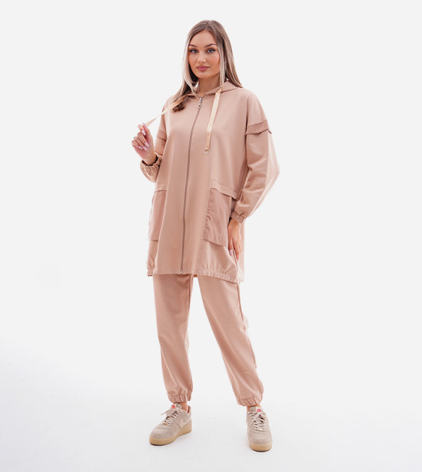 Marvella By Rasha  Co-Ord Set - Beige Co-Ord Set