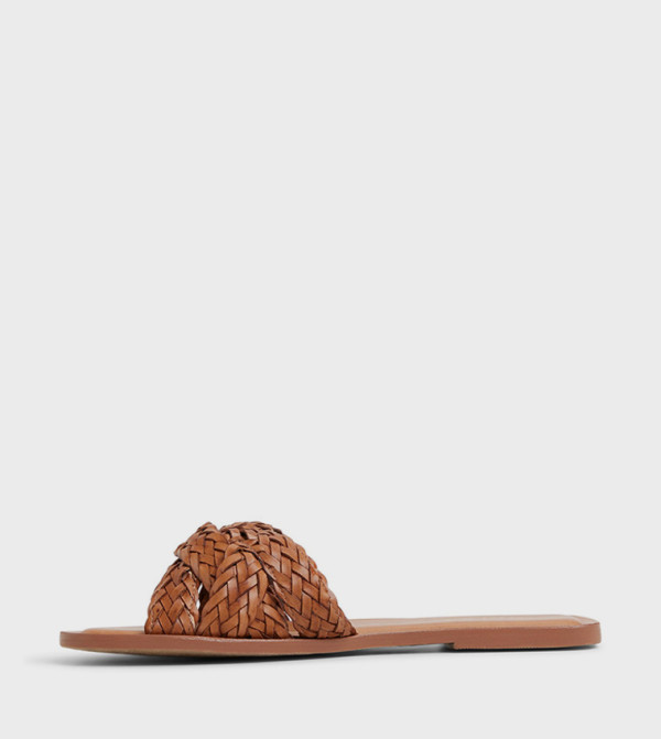 Aldo  Shoes - Brown Flat Sandals