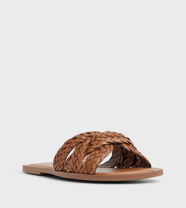 Aldo  Shoes - Brown Flat Sandals