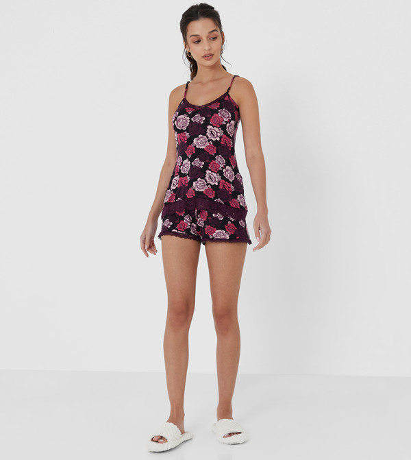 R&B  Clothing - Red Nightsuits/Pyjama Set