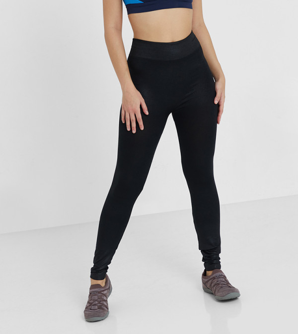 R&B Sportswear - Black Tights