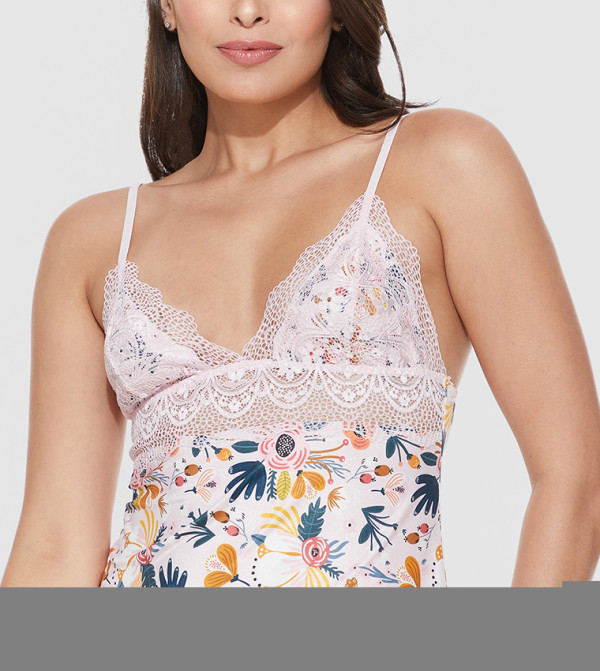 R&B  - Beige Nightsuits/Pyjama Set