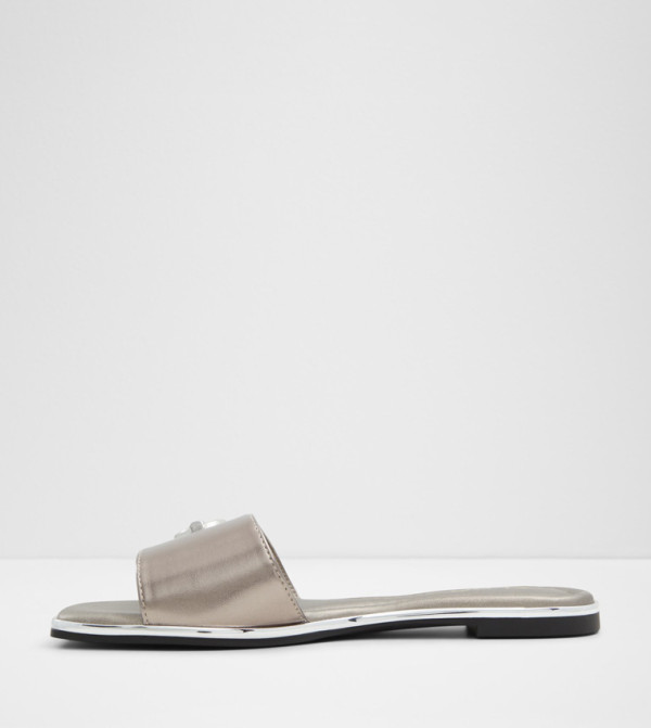 ألدو  - رمادي Flat Sandals