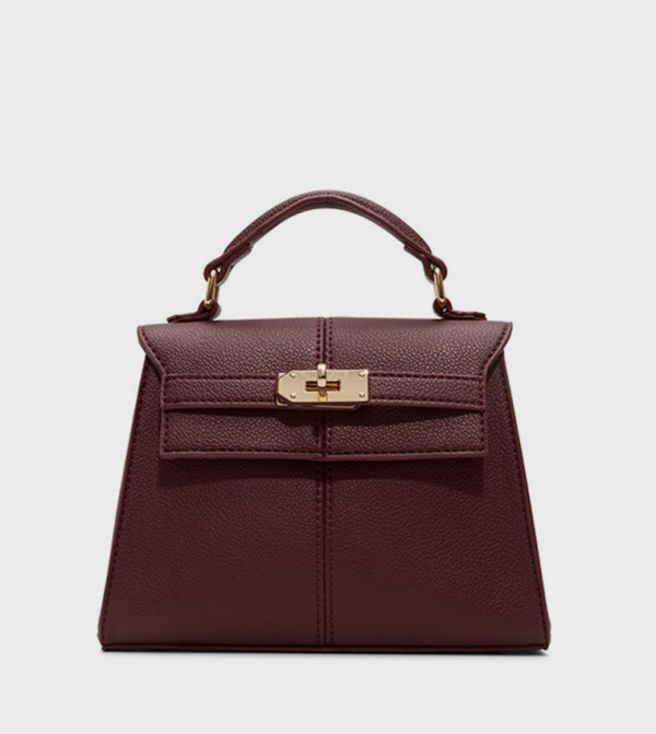 Call it Spring Call It Spring - Maroon Handheld Bags