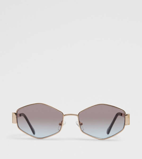 Aldo Accessories  Retro Sunglasses - Gold Retro Sunglasses