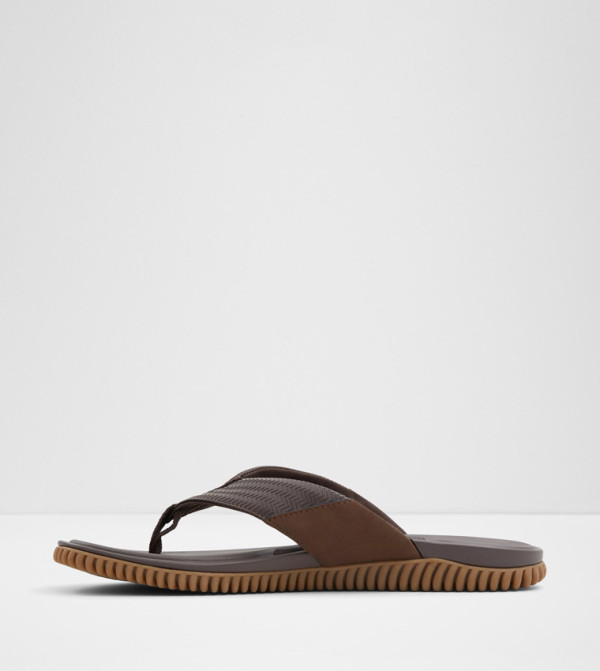 Aldo Casual Sandals - Brown Flip-Flops
