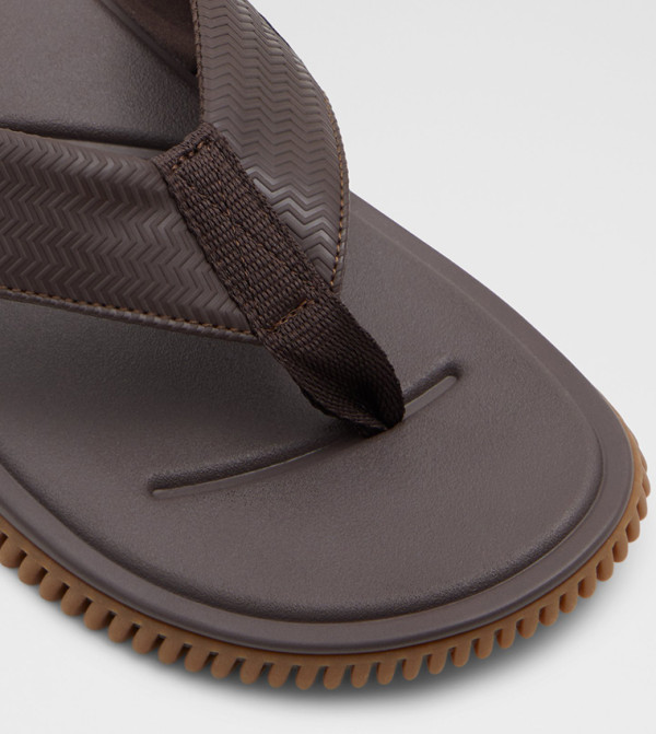Aldo Casual Sandals - Brown Flip-Flops