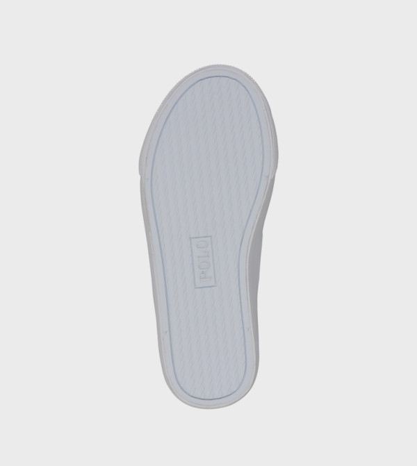 بولو رالف لورين sneaker-squad - أبيض أحذية برقبة منخفضة