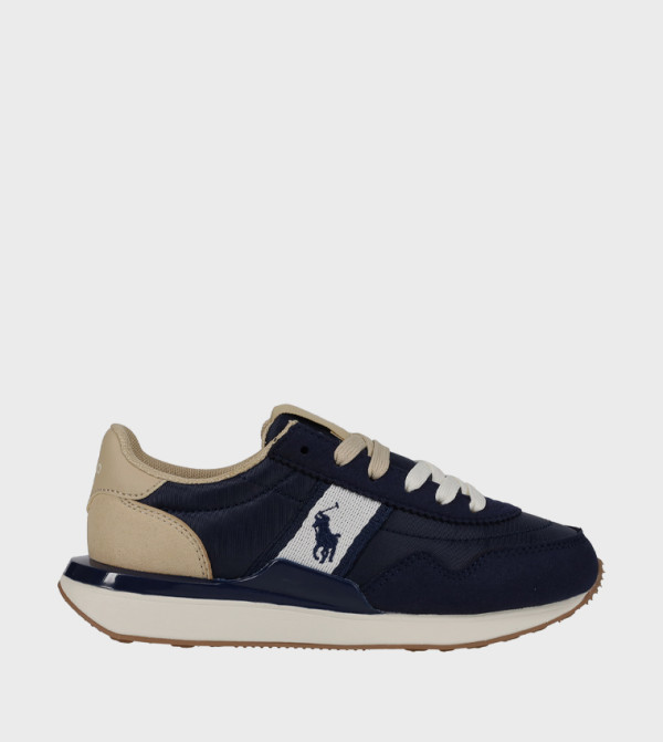 بولو رالف لورين sneaker-squad - كحلي مزرق أحذية برقبة منخفضة