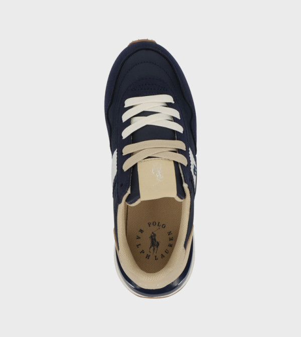 بولو رالف لورين sneaker-squad - كحلي مزرق أحذية برقبة منخفضة