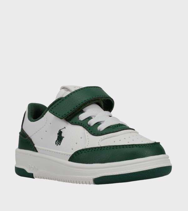 Polo Ralph Lauren  velcro-shoes - White Low Top